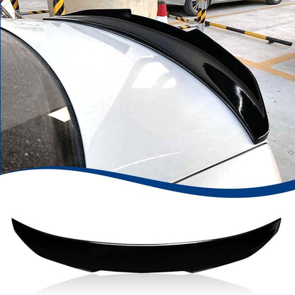 Carbon Fiber Pattern E90 Spoiler Psm-Style Compatible with (2005-2012) 3-Series E90 Sedan / E90 M3 Sedan