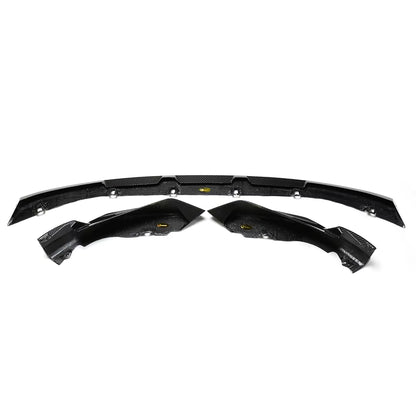 G82 G80 Dry Carbon Fiber Front Bumper Lip for BMW M3 G80 G82 G83 M4 Carbon Car Side Splitter Automotive Body Kits MP Style 3 PCS