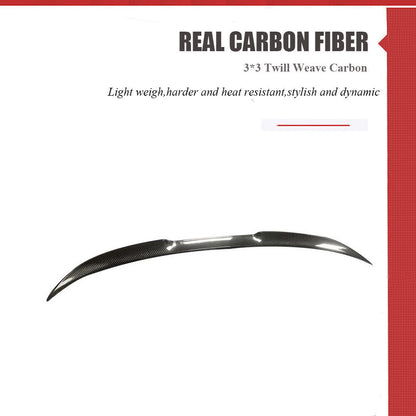For BMW G42 G87 M240I 220I M2 Coupe 2022-2025 Rear Trunk Spoiler Wing DRY CARBON