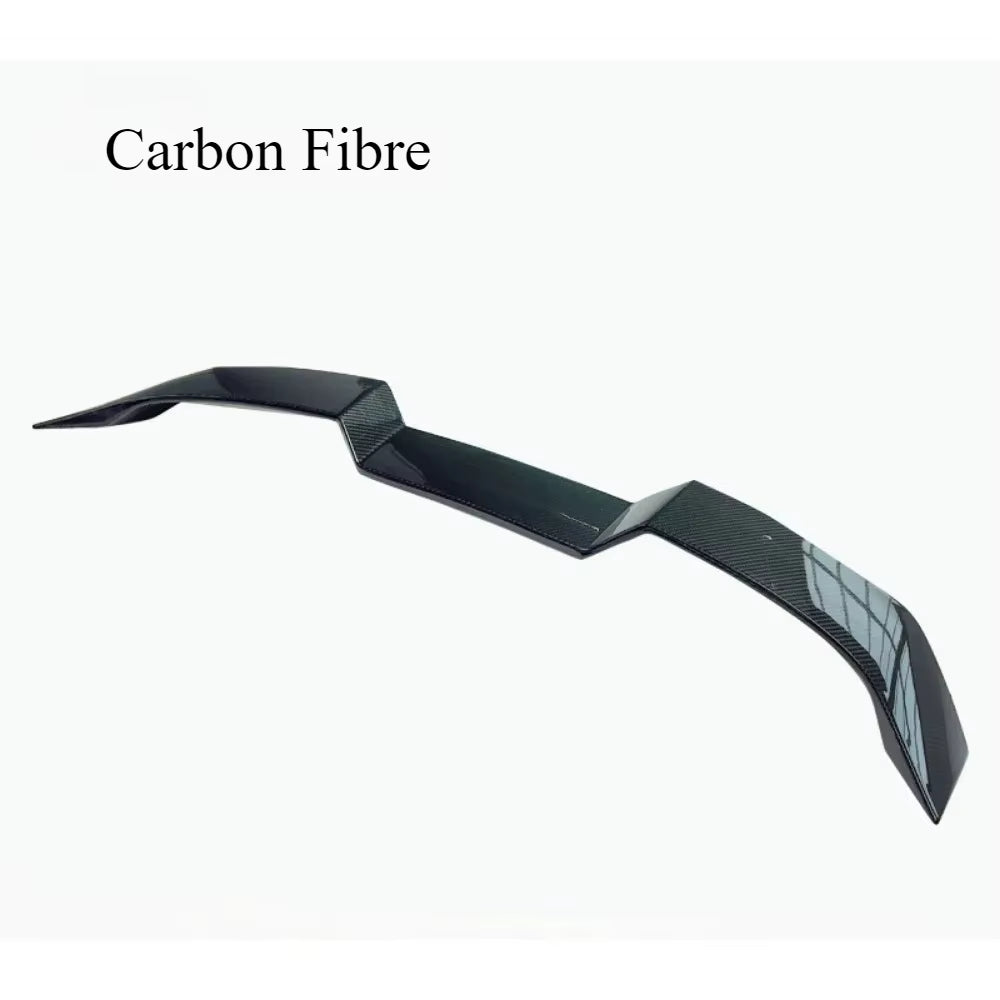 For BMW M3 G80 G22 M4 G82 2021+ Dry Carbon Fibre V Style Tail Fins Rear Spoiler Guide Wing Rear Wing Body Kit Decoration