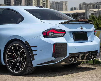 Carbon Fiber M Performance Style Bumper Side Fins - G87 M2