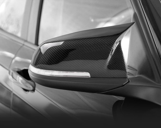 Real Carbon Fiber Mirror Caps - BMW F Chassis