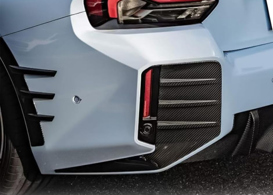 Carbon Fiber M Performance Style Bumper Side Fins - G87 M2
