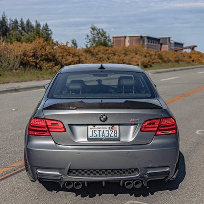PSM Style High Kick Carbon Fiber Spoiler - E92 3 Series