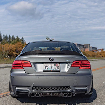PSM Style High Kick Carbon Fiber Spoiler - E92 3 Series