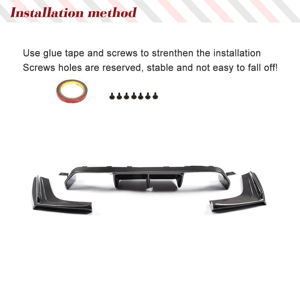 PSM Style Dry Carbon Diffuser - F80 M3 & F82/F83 M4