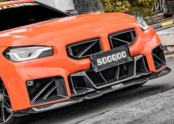 SQ Style Dry Carbon Front Lip - G87 M2