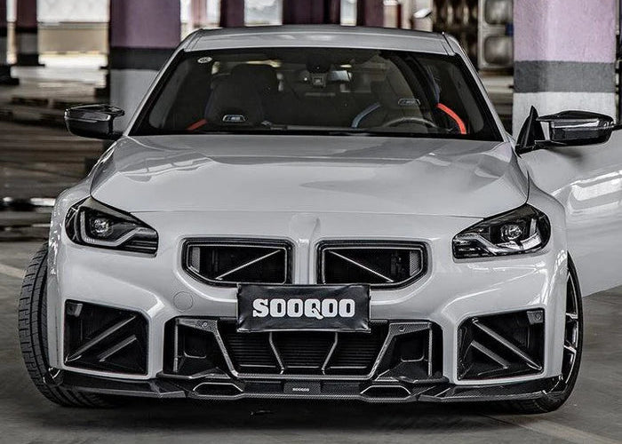 SQ Style Dry Carbon Front Lip - G87 M2