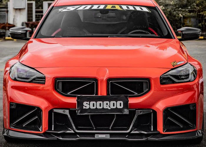 SQ Style Dry Carbon Front Lip - G87 M2
