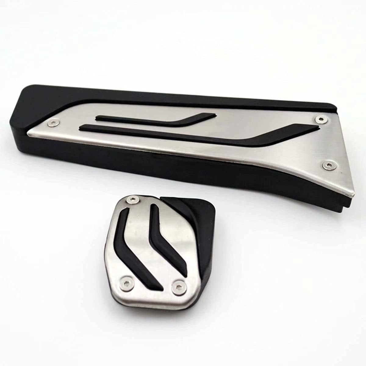 LHD Aluminum Alloy Car Pedals Accelerator Gas Brake Footrest Pedal Cover Trim for BMW M Series M2 M3 M4 M5 M6 F87 F80 F82 F83 F10 F12 F13 2014-2017