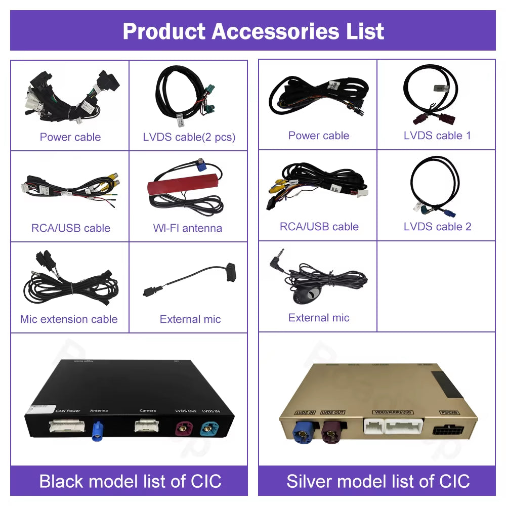 Wireless Carplay for BMW 3 Series E90 E91 E92 E93 5 Series E60 E61 2008-2013 Android Auto Carplay Mirror Link Airplay Car Play