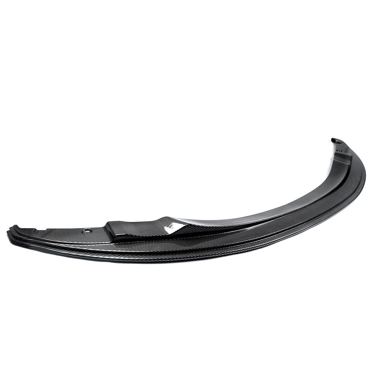 1X for 07-13 BMW E92 E93 M3 Carbon Fiber Style Front Bumper Lip Splitter Spoiler