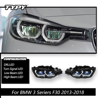 Car Lights for BMW 3 Series 2015-2018 F30 Headlight LED Projetor Head Lamp Daytime Running Light Automotive Accessories