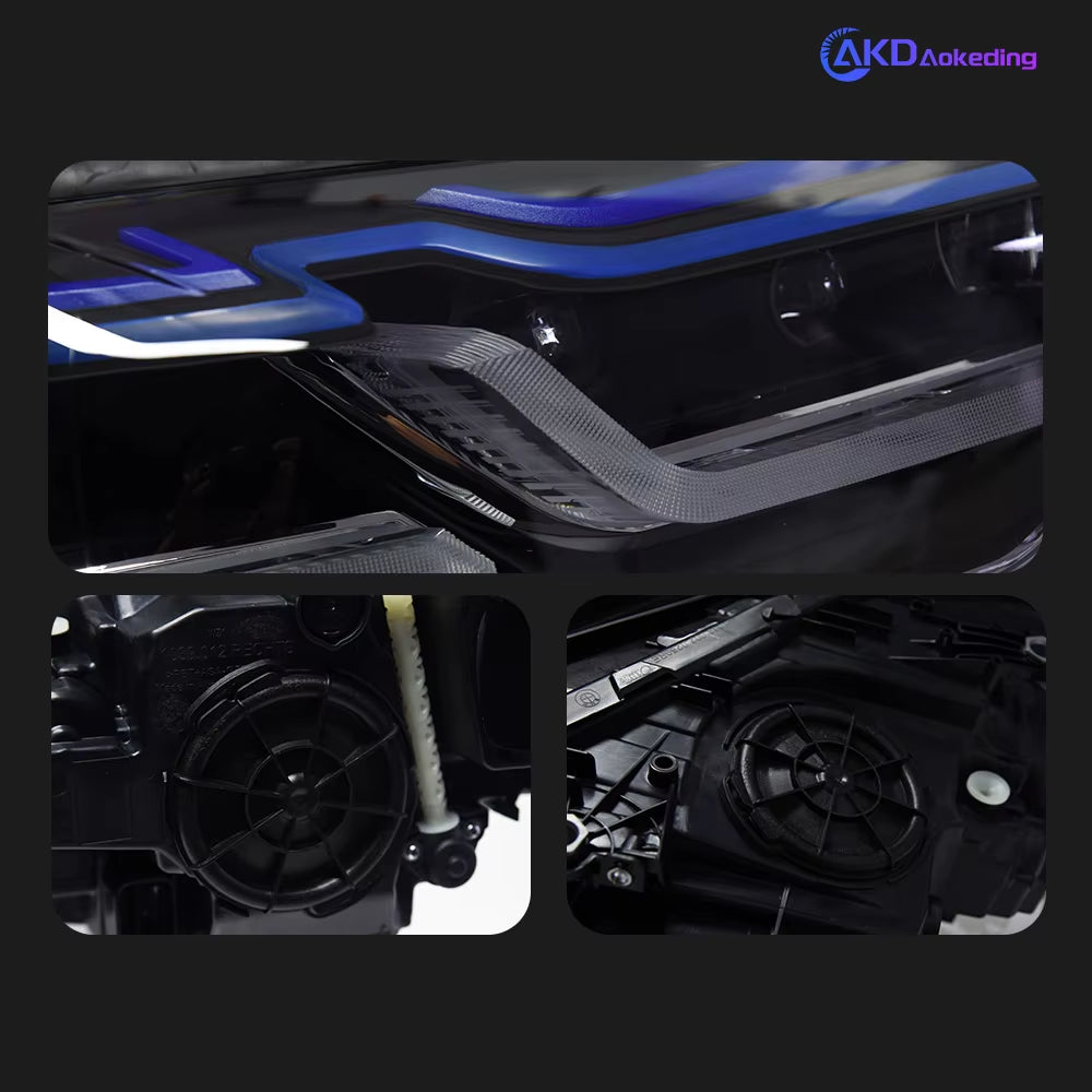 Car Lights for BMW G30 G38 2018-2022 5 Series LED Auto Headlight Assembly Upgrade Newest M5 Competition Design Accessories