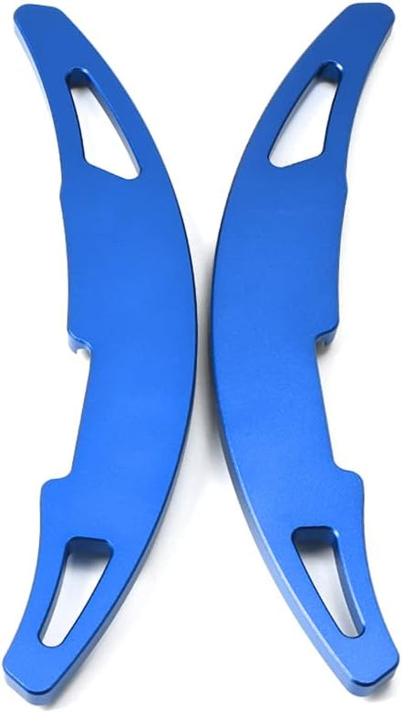2PCS Paddle Shifter Extensions Sport Metal Steering Wheel Paddle Shifter for BMW M2 M3 M4 M5 X5M X6M F87 F85 F86 F80 F82 F83 F10 M6 F12 2016 2017 2018 2019 Paddle Shifters Blade Blue