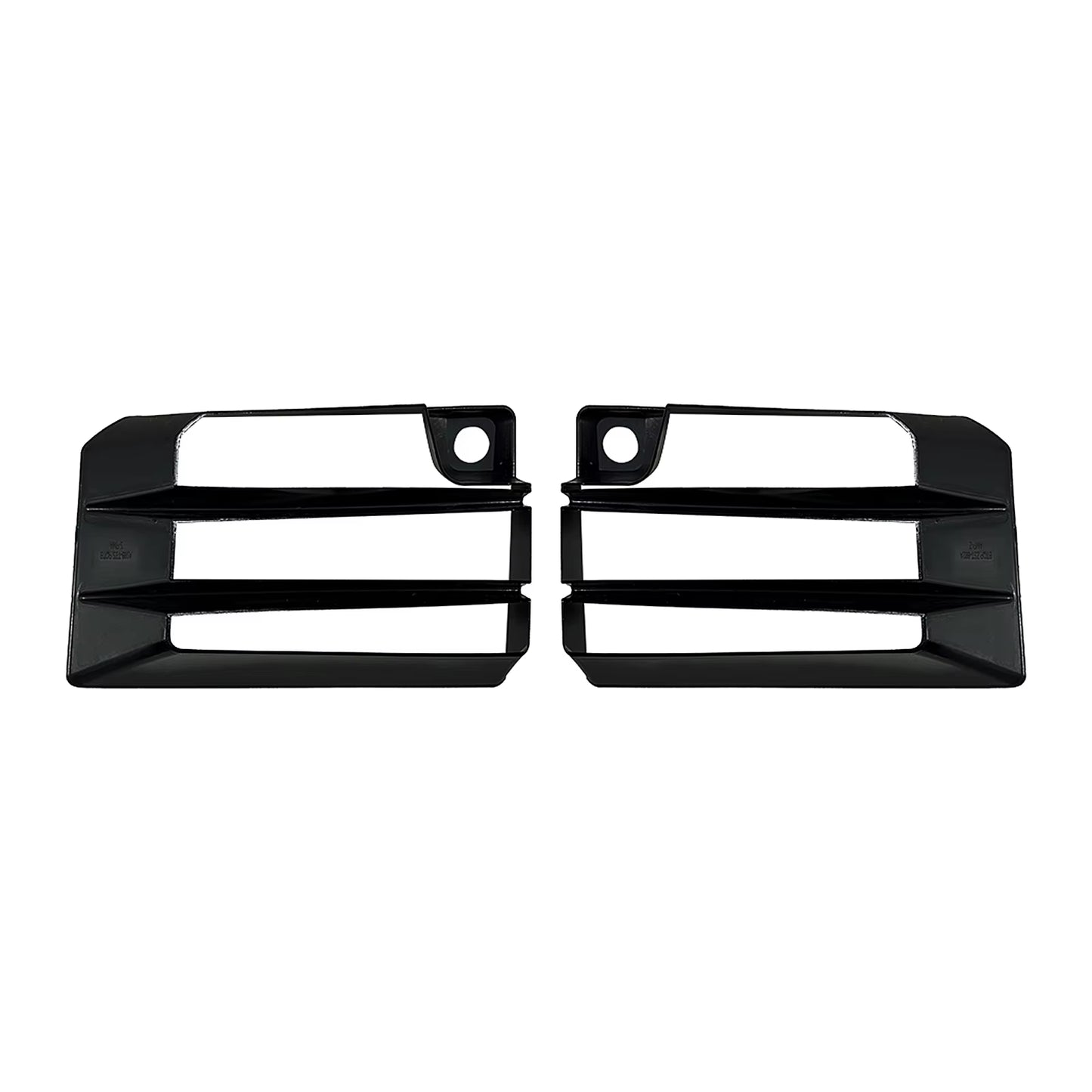 Front Bumper Air Duct Trim Carbon Fiber Look/Gloss Black  - G87 M2 
