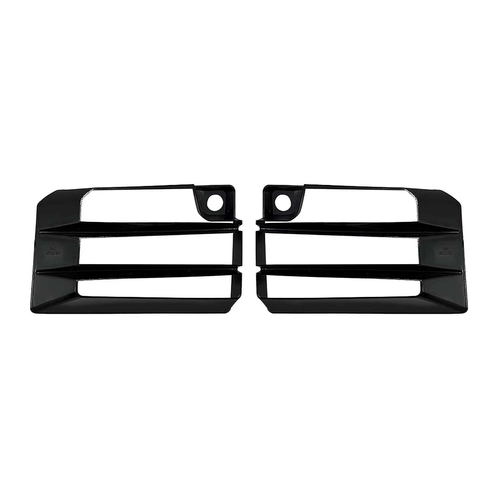 Front Bumper Air Duct Trim Carbon Fiber Look/Gloss Black  - G87 M2 