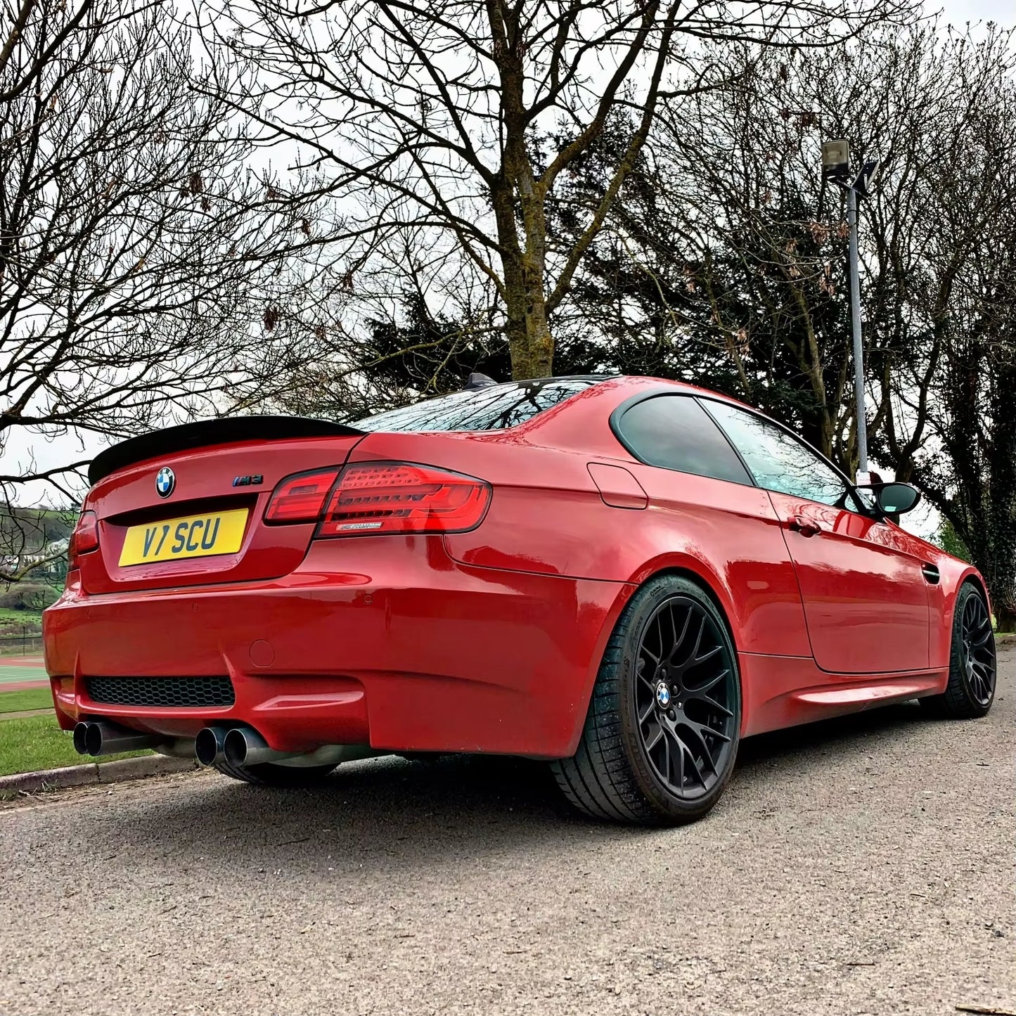 PSM MP Style Gloss Black Rear Trunk Spoiler Wings for BMW 3 Series E92 320I 320D 325I 325D 335Xi M3 Coupe 2005-2013 Accessories