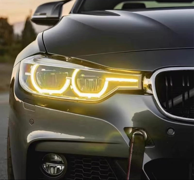 For BMW F30 LCI 3 Series CSL Yellow DRL LED Red Amber Daytime Running Lights LED Board DRL Module 2016-2019