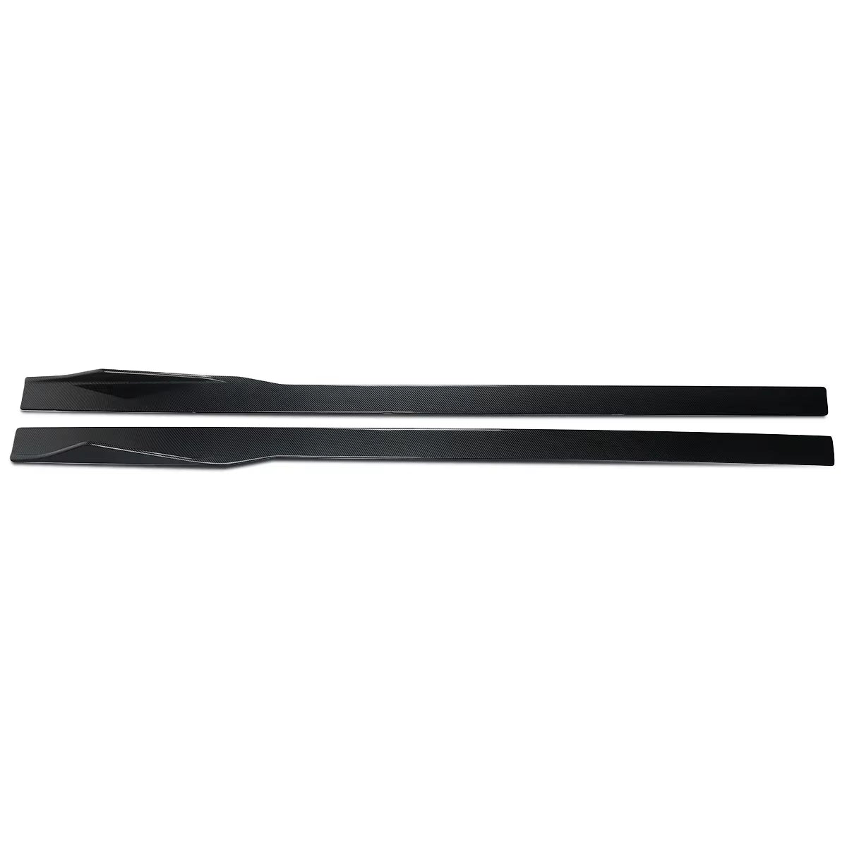 M Sport Side Skirts Extension Carbon Color for BMW F22 235I 240I F23 F87 M2 Style 2014-20 Rocker Plate Lip Separator Bumper