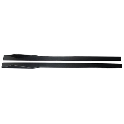 M Sport Side Skirts Extension Carbon Color for BMW F22 235I 240I F23 F87 M2 Style 2014-20 Rocker Plate Lip Separator Bumper