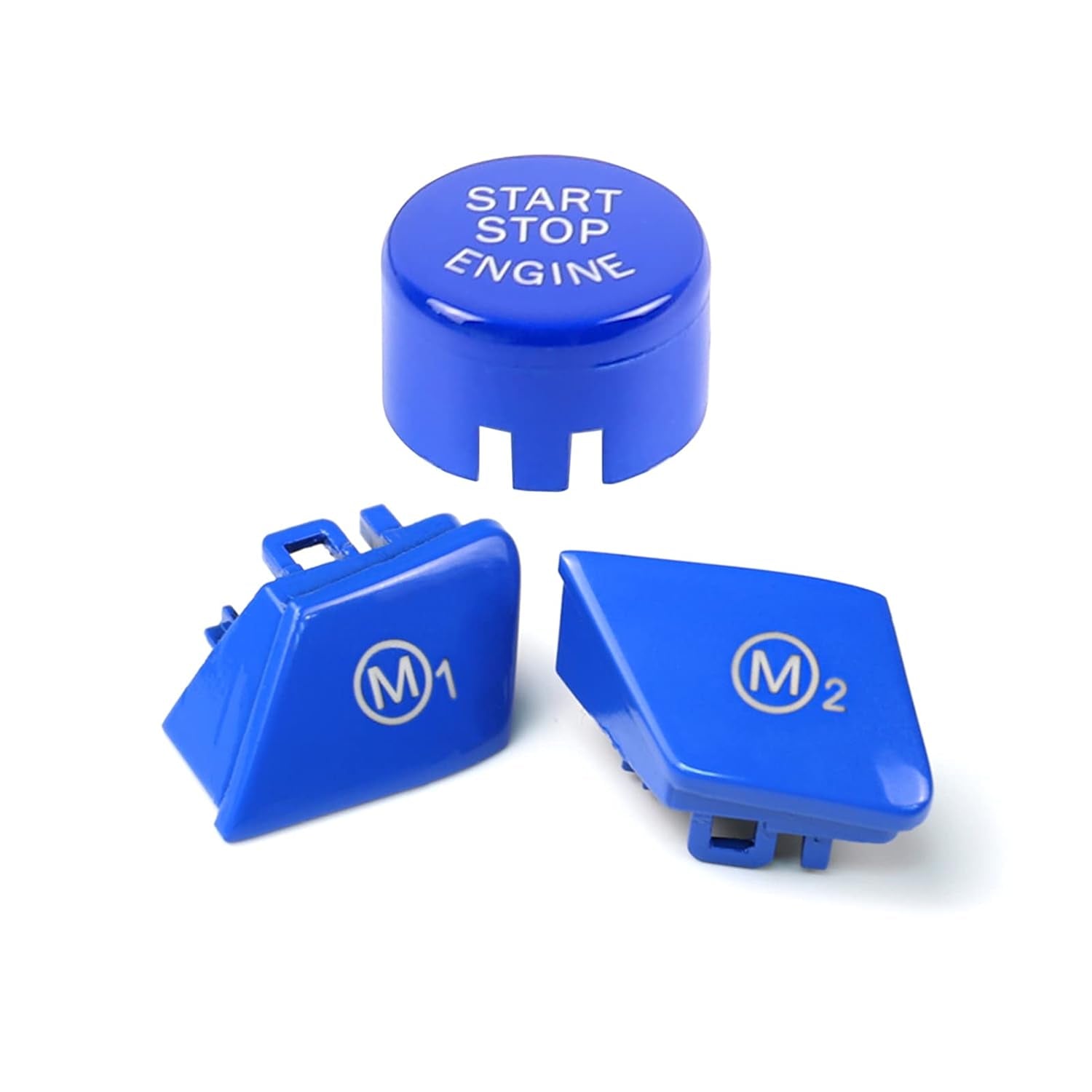 Yellow M1 M2 Mode Buttons Replacement for BMW Steering Wheel M3 M4 M5 M6 X5M X6M F80 F82 F83 F10 F15 F16 F21 F30 F32 F33 F36 F06 F12 Push Button No Functional