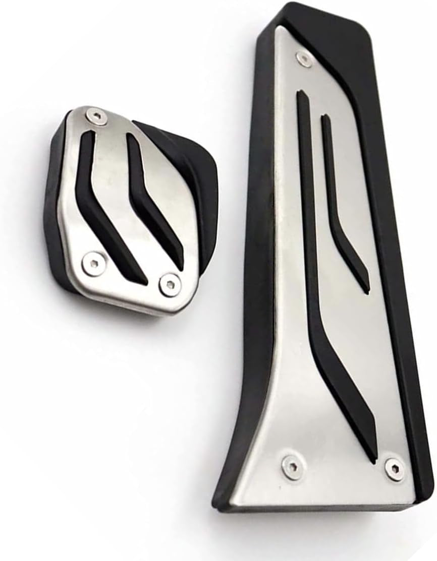 LHD Aluminum Alloy Car Pedals Accelerator Gas Brake Footrest Pedal Cover Trim for BMW M Series M2 M3 M4 M5 M6 F87 F80 F82 F83 F10 F12 F13 2014-2017