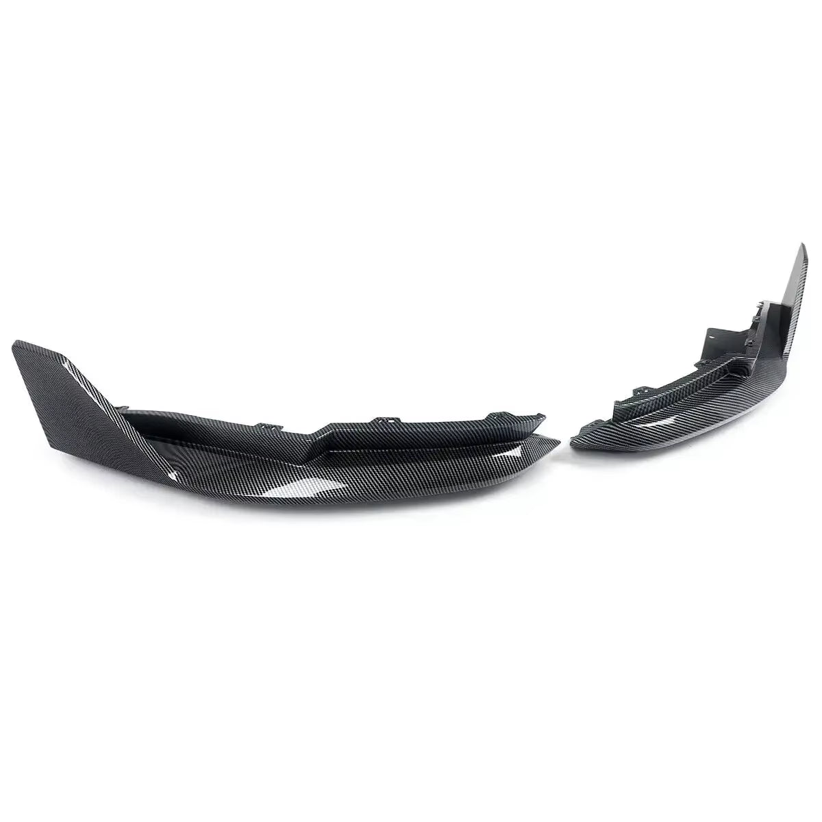 For 2021-2023 BMW G80 M3 Sedan Carbon Fiber Look MP Style Rear Bumper Lip Aprons