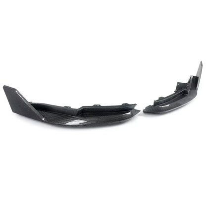 For 2021-2023 BMW G80 M3 Sedan Carbon Fiber Look MP Style Rear Bumper Lip Aprons