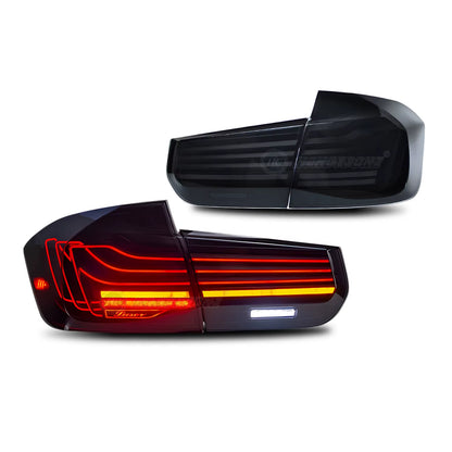 LED Tail Lights for BMW 3 Series 2013-2018 M3 F80 F30 Animation DRL Car Back Rear Lamps Assembly CLS Design