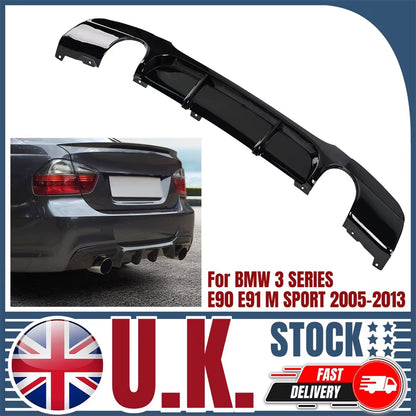 For BMW 3 SERIES E90 E91 335I M SPORT Rear Diffuser Splitter Valance Style 05-13 Accessories Auto Exterior Modification Parts