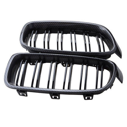 Carbon Fiber Black Front Grille/Grilles Kidney for BMW 3~Series F30 F31 12~18