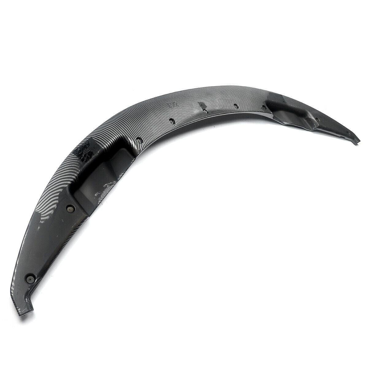 1X for 07-13 BMW E92 E93 M3 Carbon Fiber Style Front Bumper Lip Splitter Spoiler