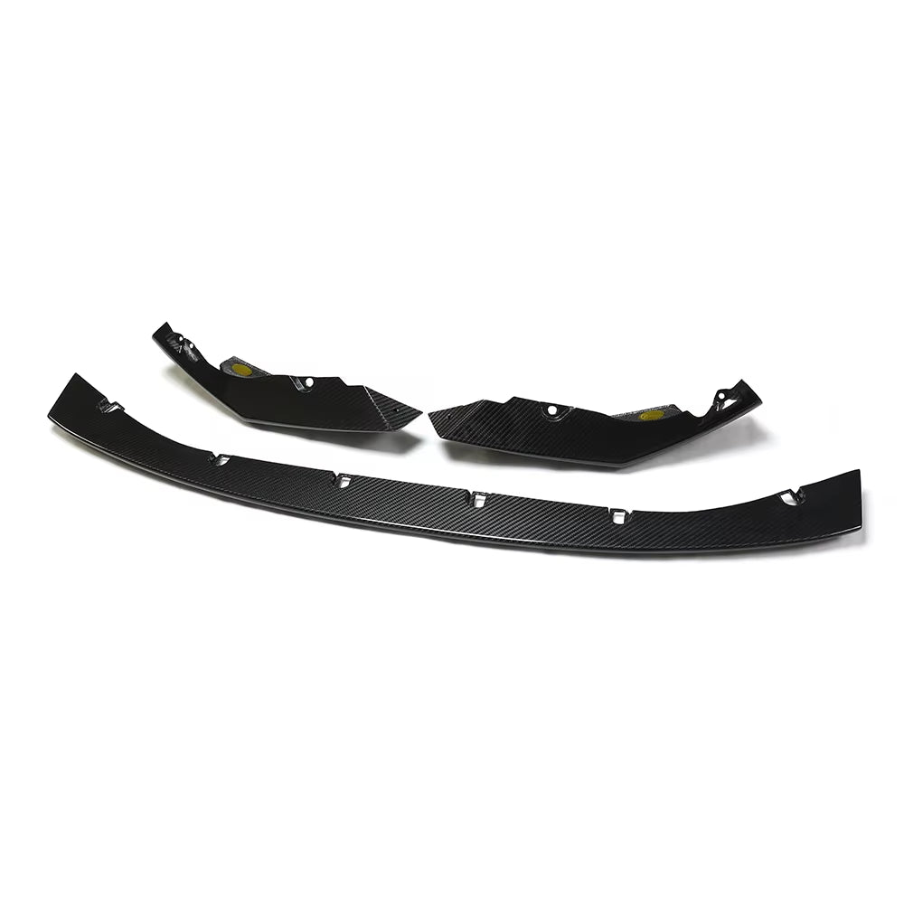 G82 G80 Dry Carbon Fiber Front Bumper Lip for BMW M3 G80 G82 G83 M4 Carbon Car Side Splitter Automotive Body Kits MP Style 3 PCS