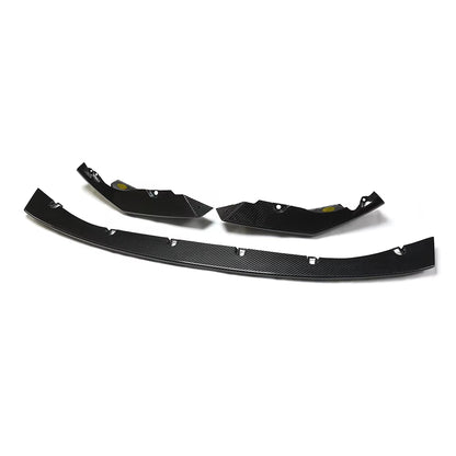 G82 G80 Dry Carbon Fiber Front Bumper Lip for BMW M3 G80 G82 G83 M4 Carbon Car Side Splitter Automotive Body Kits MP Style 3 PCS