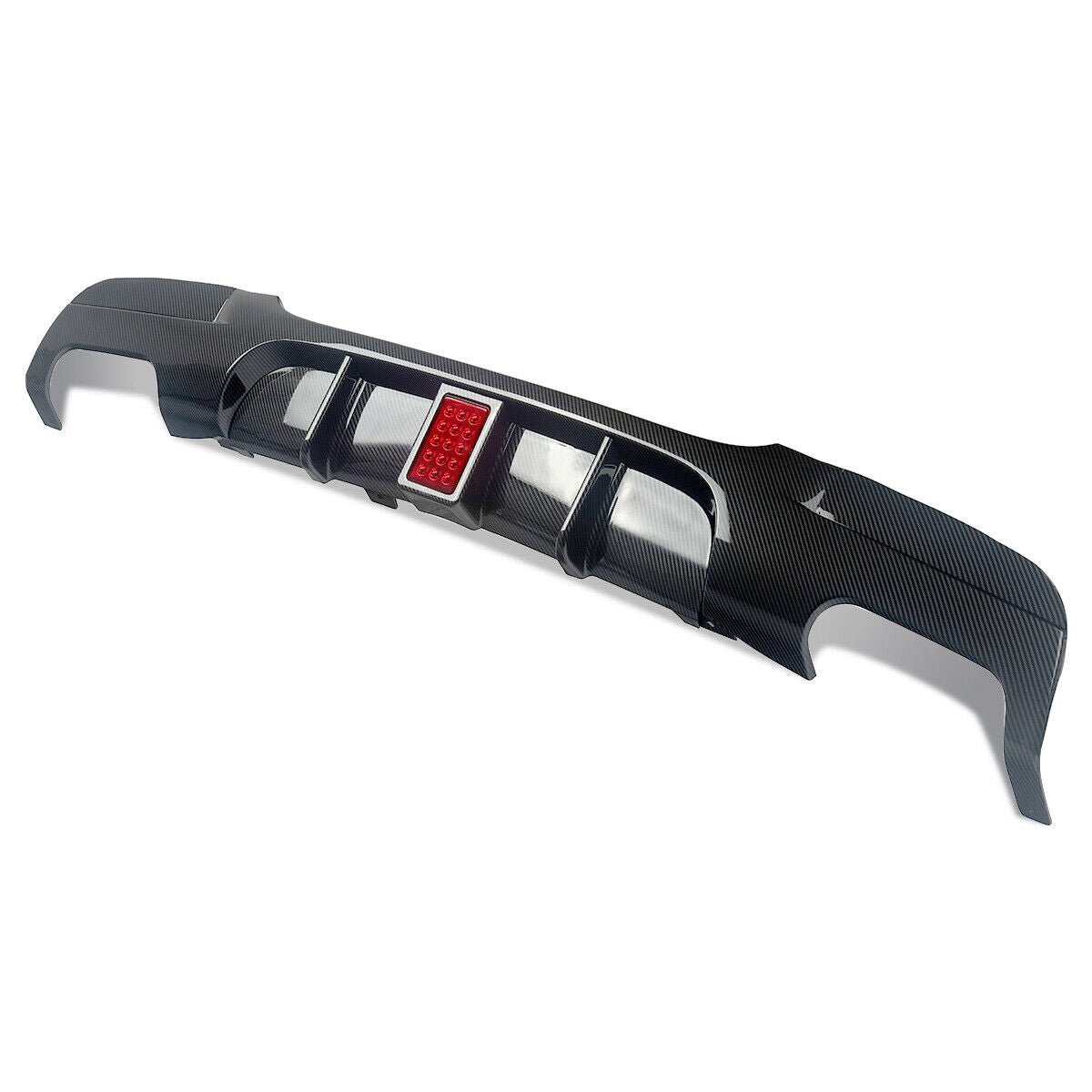 F1 Style for BMW E90 E91 M Sport Bumper Rear Bumper Diffuser Carbon Fiber Look