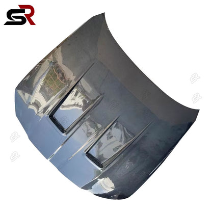 For BMW M3 M4 G80 G82 G83 2021+ Perforated Carbon Fiber Front Hood Hood Vent Cover Auto Accessories Body Kits