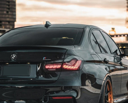 Smoked LED Taillights for 2012-2018 BMW 3-Series M3 F30 F35 F80 - Upgrade Your Style!