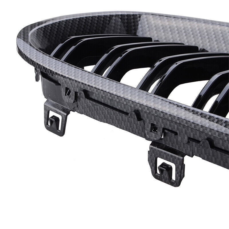 Carbon Fiber Black Front Grille/Grilles Kidney for BMW 3~Series F30 F31 12~18