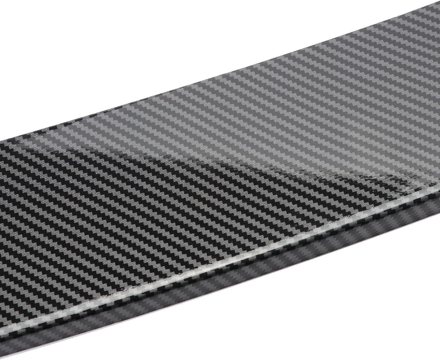 Front Lip Compatible with 15-20 F82 F83 M4, 15-19 F80 M3, MP Style ABS Carbon Fiber Front Bumper Spoiler Splitter
