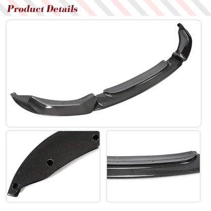 Carbon Fiber Car Front Bumper Lip Car Body Kits for BMW F80 M3 F82 F83 M4 2014-2019 Car Front Chin Spoiler Front Lip Spoiler