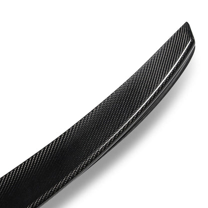 Fit 12-18 BMW M3 328I 335I F30 Real Carbon Fiber Duckbill Trunk Lip Spoiler Wing