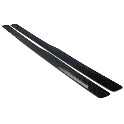 Carbon Fiber Black Side Skirts for BMW F80 M3 F82 M4 2015-2020 Extenstion Lip